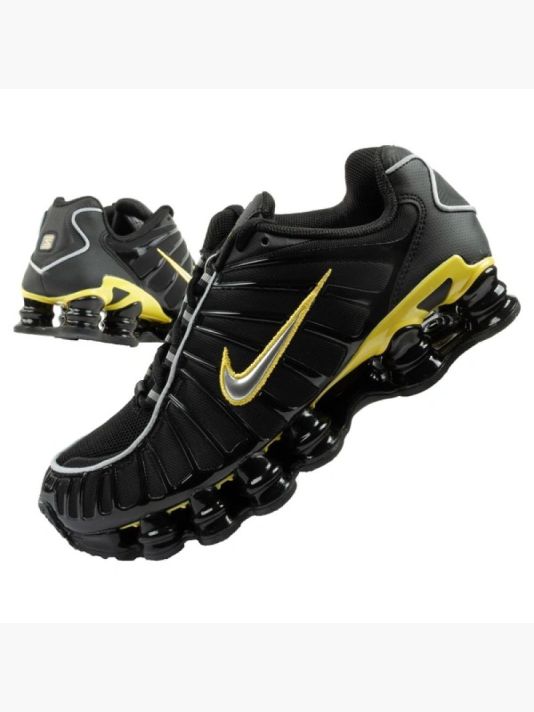 Nike Men Shox TL men's sports shoes fashionable sneakers black