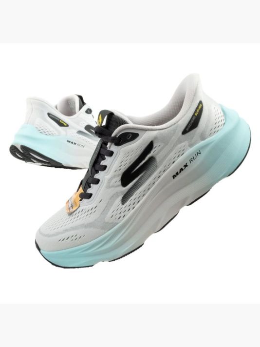 Meeste valge jalatsid Skechers sports Max Run SLIP-INS