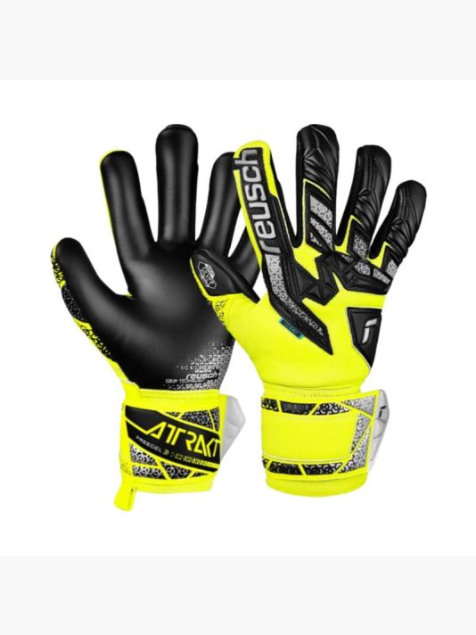 Reusch Attrakt Freegel Silver Goalkeeper Gloves 5570235 2025