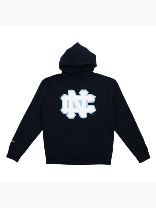 Mitchell & Ness University Of North Carolina NCAA Large Logo Hoody M HDSSINTL1271-UNCNAVY