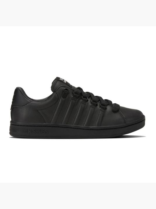 K-Swiss LOZAN II men's sneakers, natural leather, black (07943-904-M)