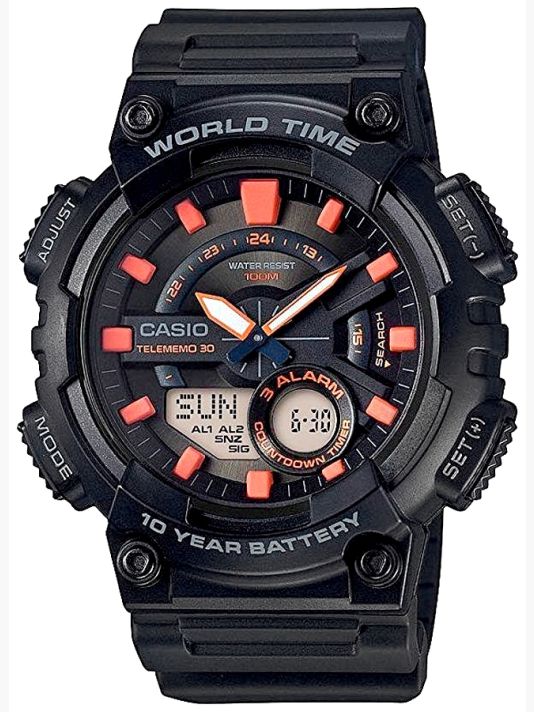 Zegarek Męski CASIO Gerton AEQ-110W-1A2VDF + BOX