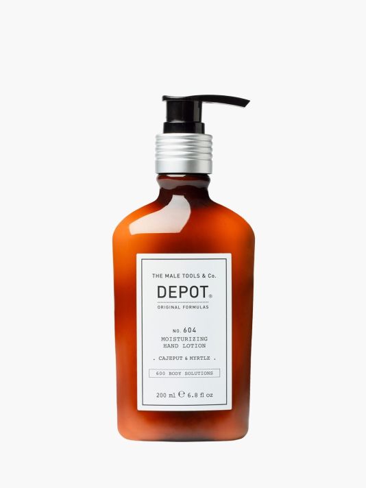 Depot, 600 Body Solutions No. 604, Glycerin, Moisturizing, Day, Cajeput & Myrtle, Lotion, For Hands