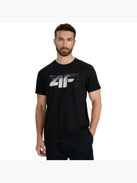 Men's T-shirt 4F M2359 deep black 4FWAW25TTSHM2359 20S