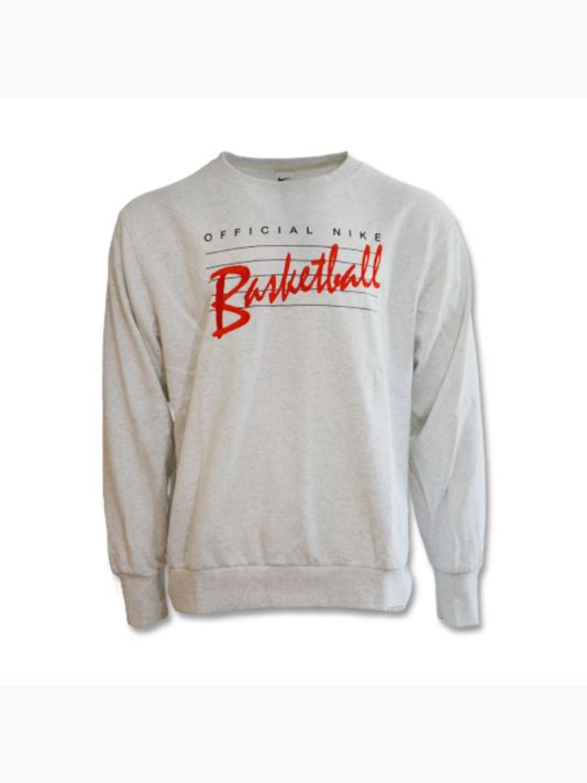 Толстовка Nike Standard Issue Crew Birch Basketball Heather/Pale Ivory - DA6741-051 черный