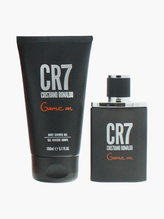 Set Cristiano Ronaldo: CR7 Game On, Eau De Toilette, For Men, 30 ml + CR7 Game On, Shower Gel, Body