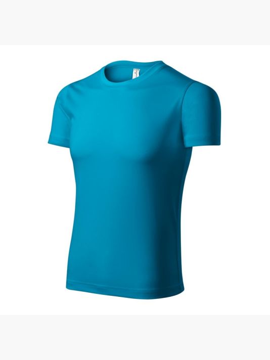 Piccolio Pixel T-shirt M MLI-P8144 turquoise