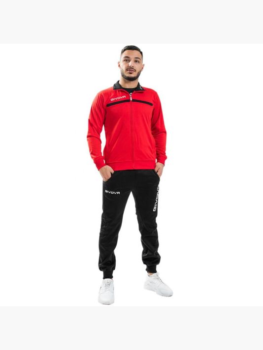 Givova Tuta Givova One M TT012 1210 tracksuit red/black