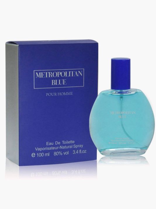 Fine Perfumery, Metropolitan Blue, Eau De Toilette, For Men
