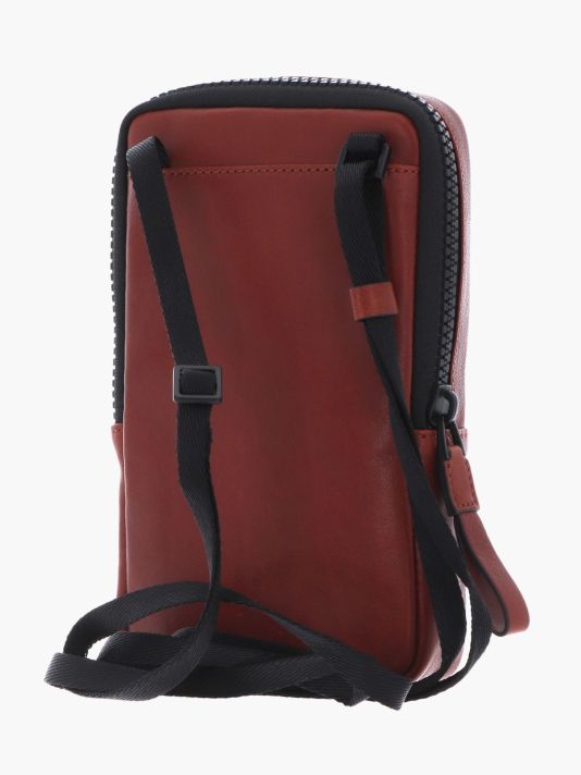 Piquadro, Piquadro, Leather Wallet, Phone Holder, 42023100, Brown, For Men