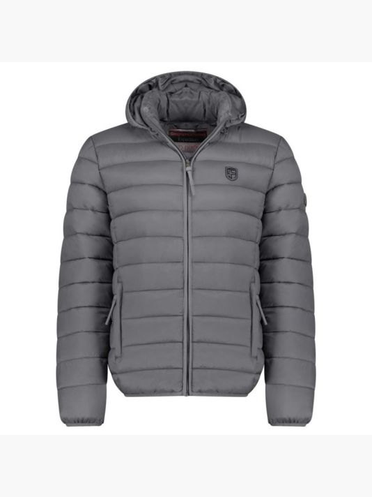 Geographical Norway men's jacket AMIGOTAL HOOD DB DGREY MEN 233 DARK GRAY (WZ5179H/GN-GRIS FONCÉ)
