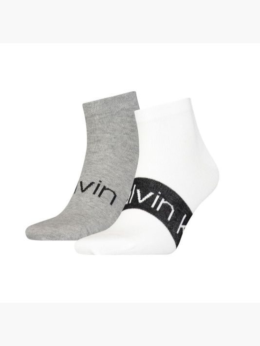 Calvin Klein Sneaker 2P Logo Ribb Socks 701218712001
