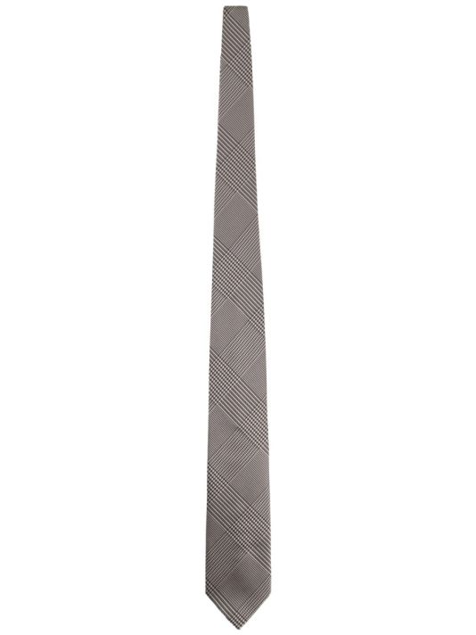PRINTED SILK TIE