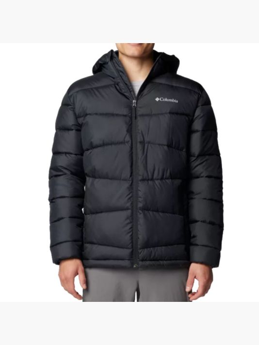 Men's Black Columbia Fivemile Butte II Hooded Jacket - WX6004-010