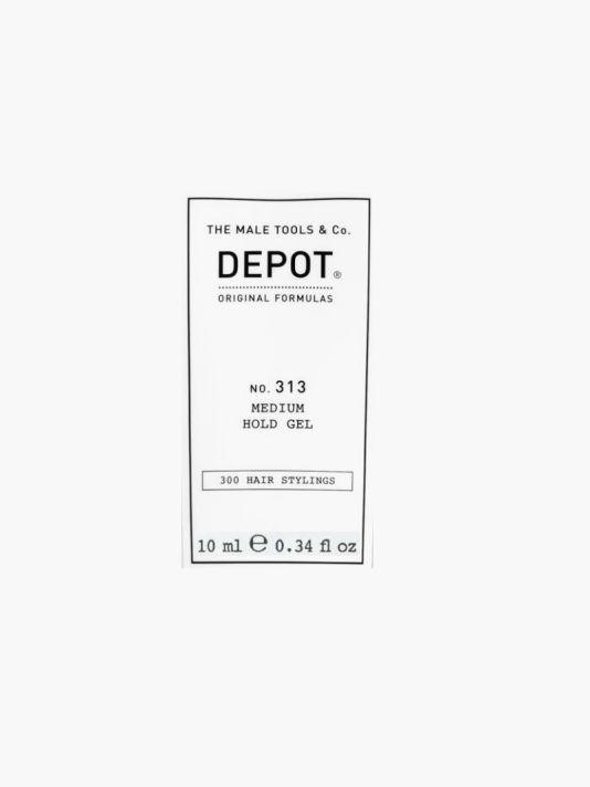 Depot, 300 Hair Stylings No. 313, UV Filter, Hair Styling Gel, Definition & Control, Medium Hold