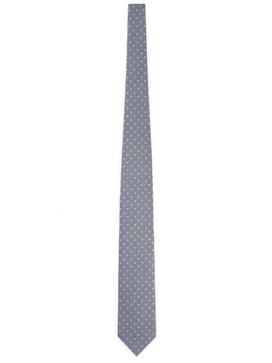 PRINTED SILK TIE