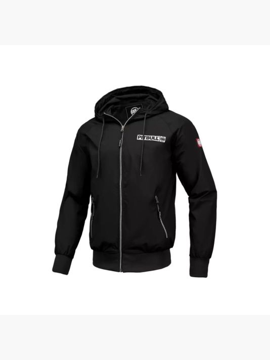 Pit Bull West Coast Athletic Logo Men's Spring Jacket Black Transitional - 52300190000