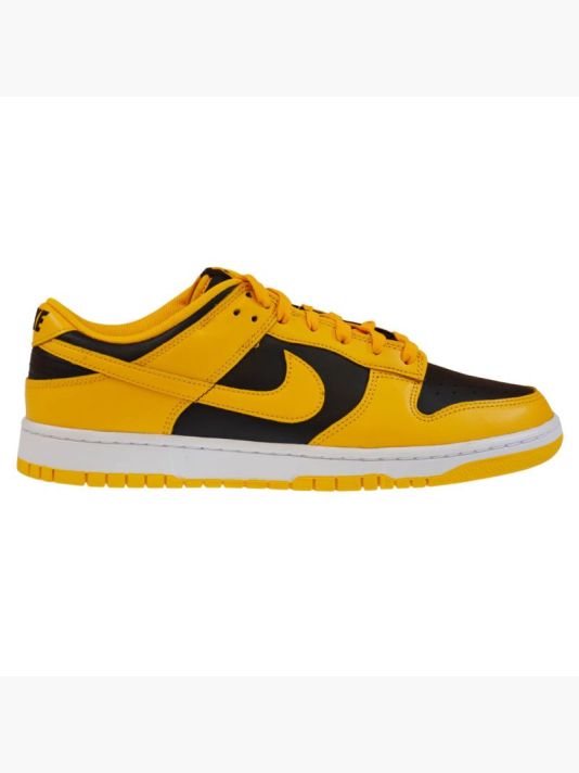 Men's Nike Dunk Low Championship Goldenrod Athletic Shoes - DD1391-004