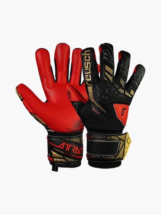 Reusch Attrakt Freegel Silver M 5570235 7075 Goalkeeper Gloves