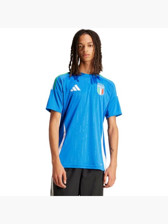 adidas Italy 24 Home men's t-shirt blue IN0657