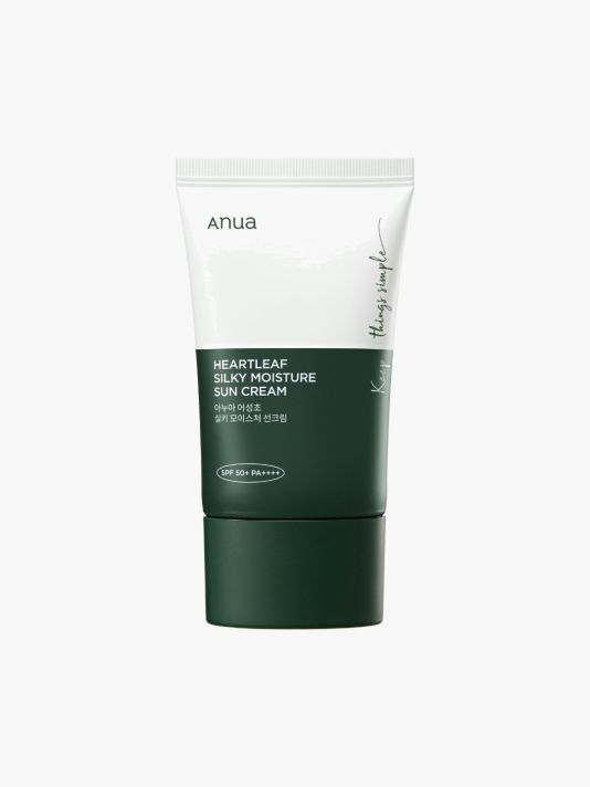 ANUA Heartleaf Silky Moisture Sun Cream SPF50/PA++++