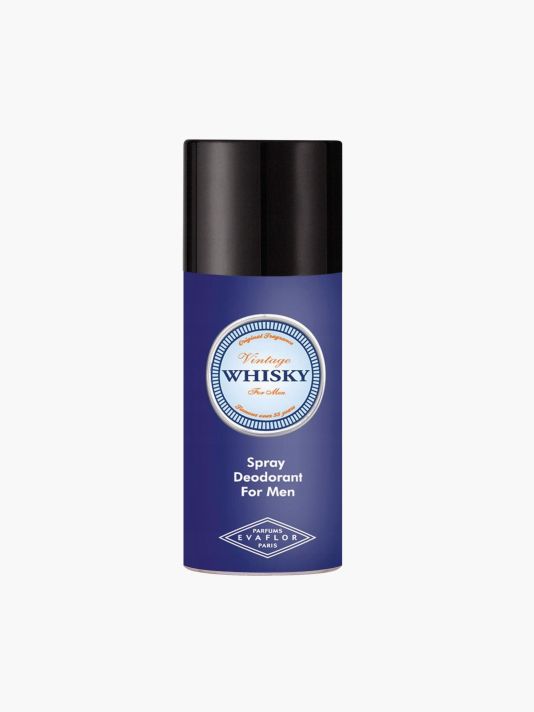 Evaflor, Whisky Vintage, Spicy, Deodorant Spray, For Men