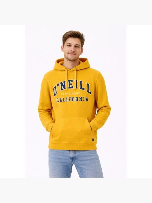 Meeste kollane kapuutsiga pusa O'neill sports kangaroo Surf fashionable