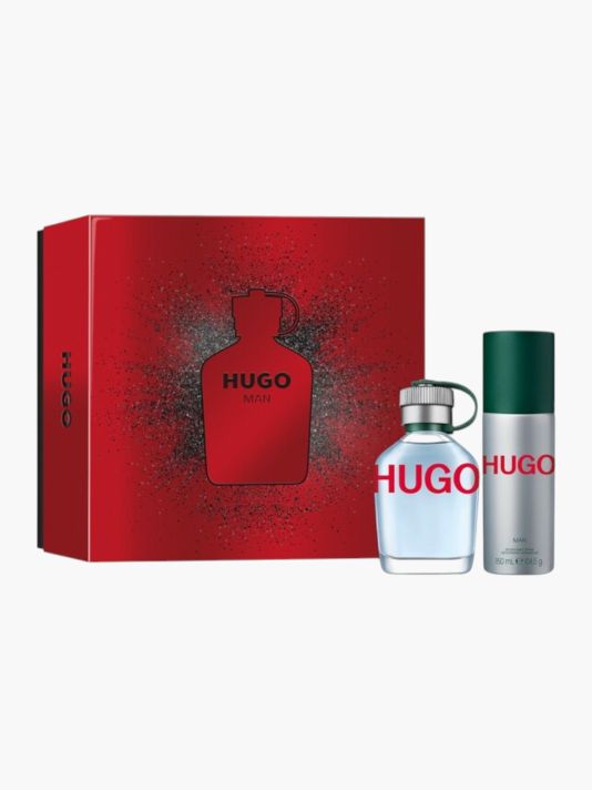 Hugo Man Set Hugo Boss: Hugo Green, Eau De Toilette, For Men, 75 ml + Hugo Man, Deodorant Spray, For Men