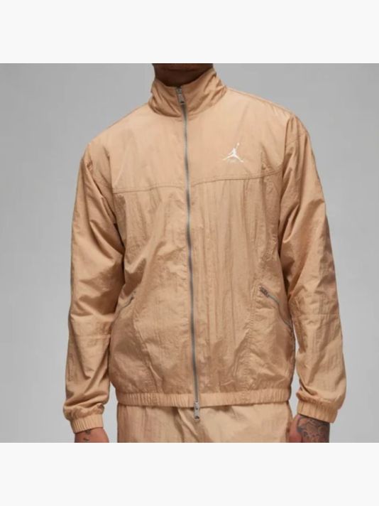 Men's Air Jordan Essentials Warm-Up Jacket Brown - FB7294-200