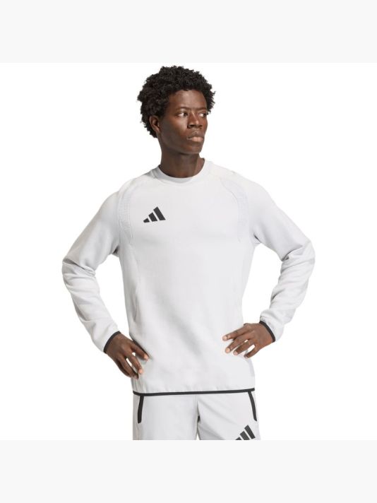 Meeste valge pusa Adidas Tiro 26 Travel Crew KD3323