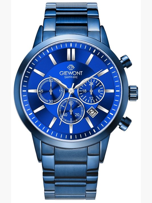 Meeste käekell Giewont Chronograph Sapphire Sinine GW8510-B4