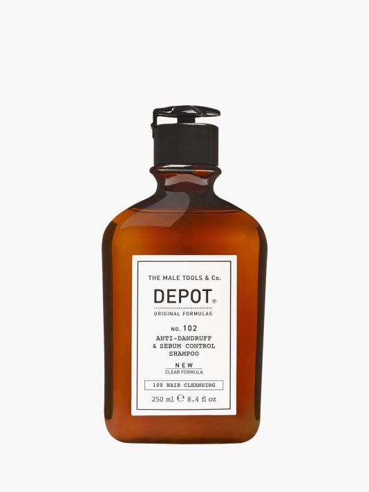 Depot, 100 Hair Cleansing No. 102, Botanical Complex, Hair Shampoo, Anti-Dandruff & Sebum Control