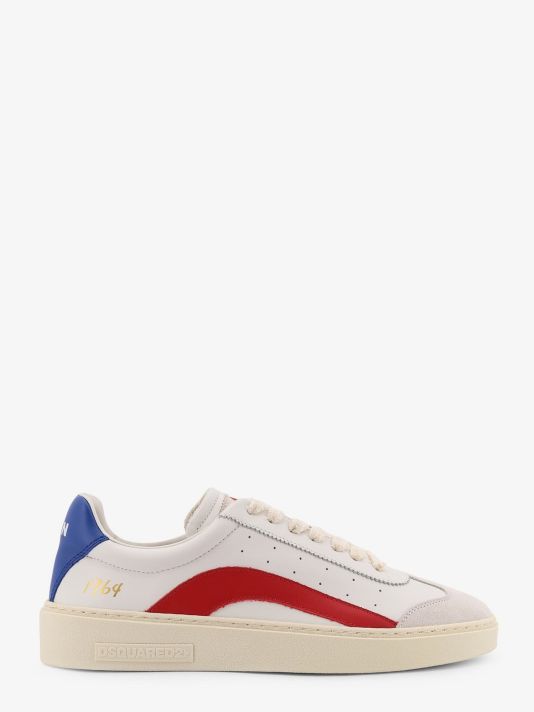 Rider leather low-top sneakers
