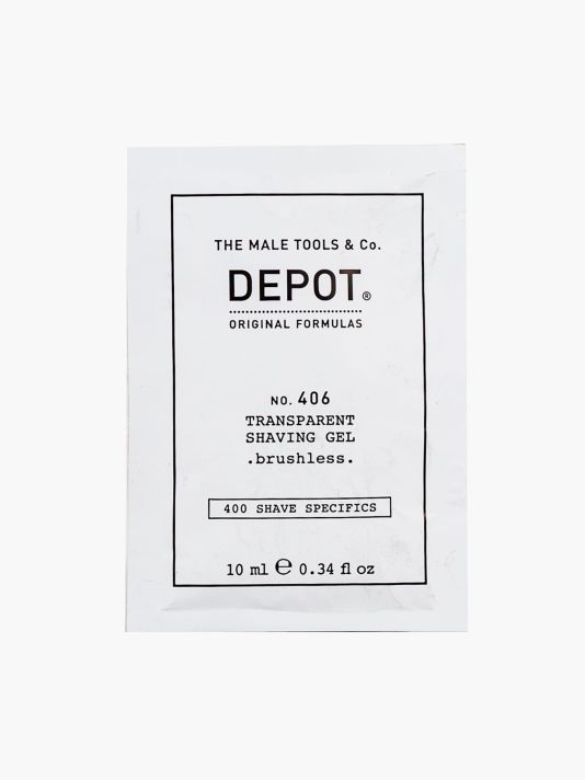 Depot, 400 Shave Specifics No. 406, Menthol, Softening & Refreshing, Shaving Gel