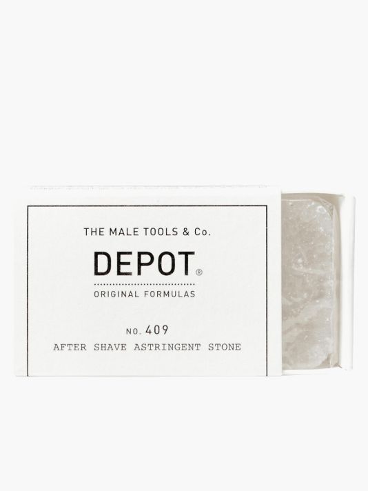 Depot, 400 Shave Specifics No. 409, Potassium Alum, Soothing, After-Shave Astringent Stone