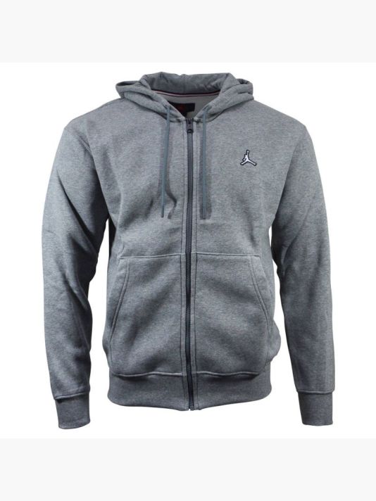 Мужская толстовка с капюшоном Air Jordan Essentials Full Zip Tracksuit - DQ7350-091 серый