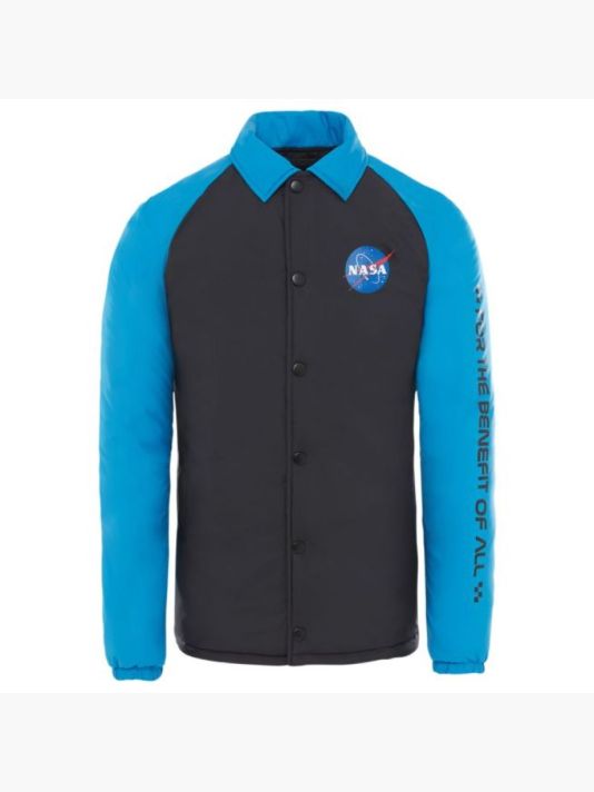Vans X Space Voyager NASA Torrey Padded MTE Black Space Blue Men's Jacket - VN0A3HXZWU6