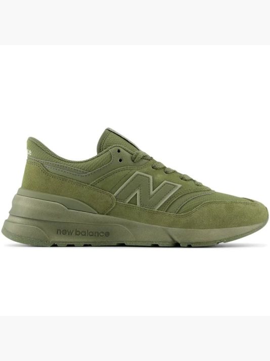 New Balance 997 Men's Suede Sneakers, Green (U997RMF)