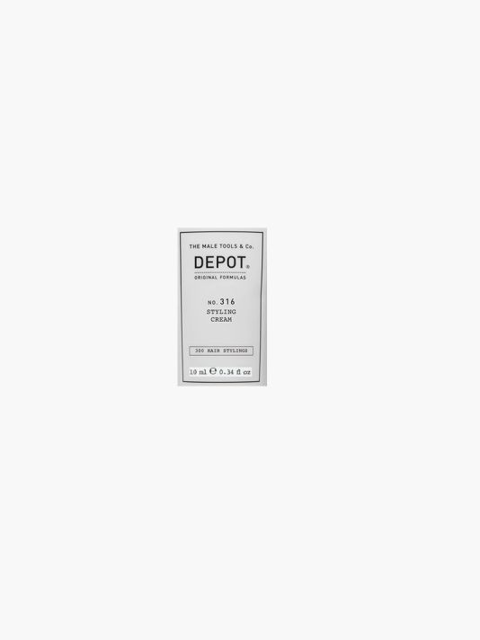 Depot, 300 Hair Stylings No. 316, UV Filter, Hair Styling Cream, Medium Hold