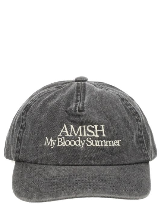 BASEBALL CAP WITH EMBROIDERY