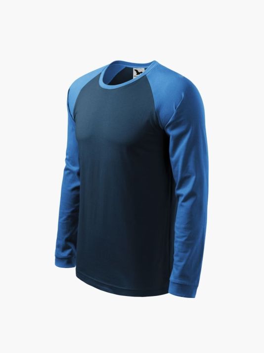 Malfini Street LS M T-shirt MLI-13002 navy blue