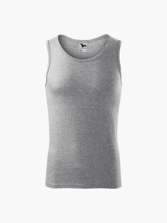 Malfini Top Core M MLI-14212 dark gray melange T-shirt
