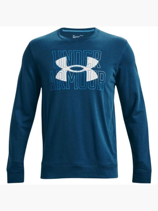 Under Armor UA Rival Terry Logo Crew M 1370391 458 sweatshirt