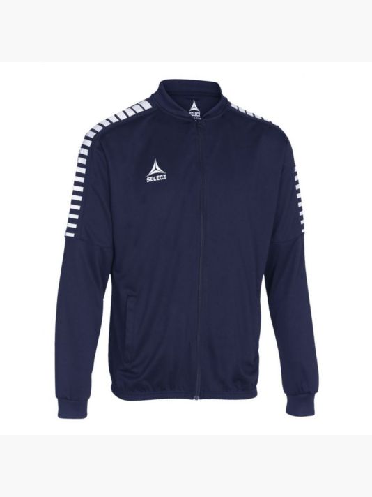 SELECT ARGENTINA ZIP navy sweatshirt