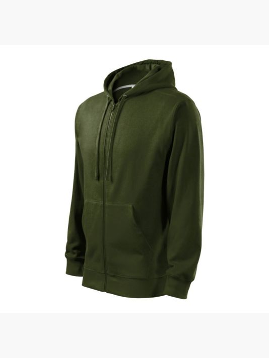 Men's Trendy Zipper Sweatshirt (Military)