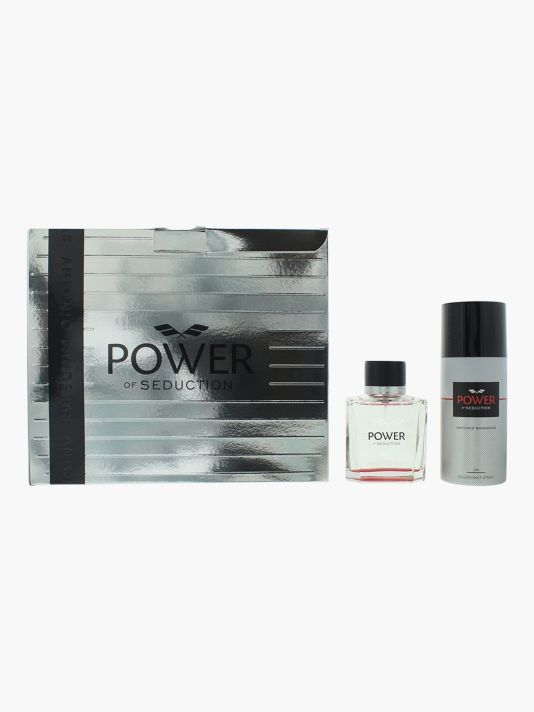 Set Antonio Banderas: Power Of Seduction, Eau De Toilette, For Men, 100 ml + Power Of Seduction, 24h Protection, Deodorant Spray, For Men