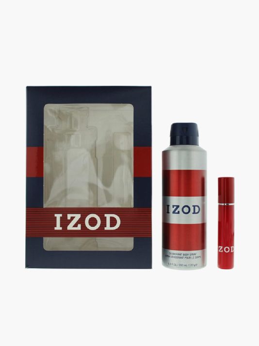 Set Izod: Red, Scented Spray, For Men, 200 ml + Red, Eau De Toilette, For Men