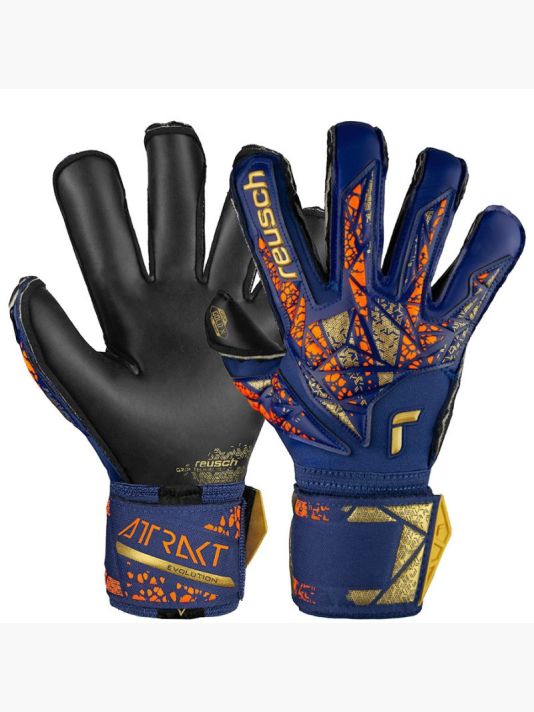 Reusch Attrakt Gold X Evolution Gloves M 54 70 964 4411