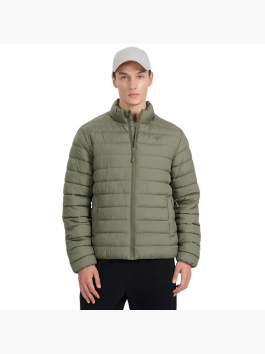 Men's down jacket 4F M597 khaki 4FWAW25TDJAM597 43S