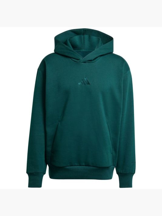 Мужская толстовка с капюшоном Adidas ALL SZN Fleece M KB8527 зеленый